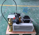Переносной воздушный компрессор для дайвинга БАРОС-100Э 