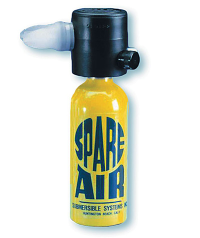 Мини акваланг Spare Air 0.28, резервный источник воздуха