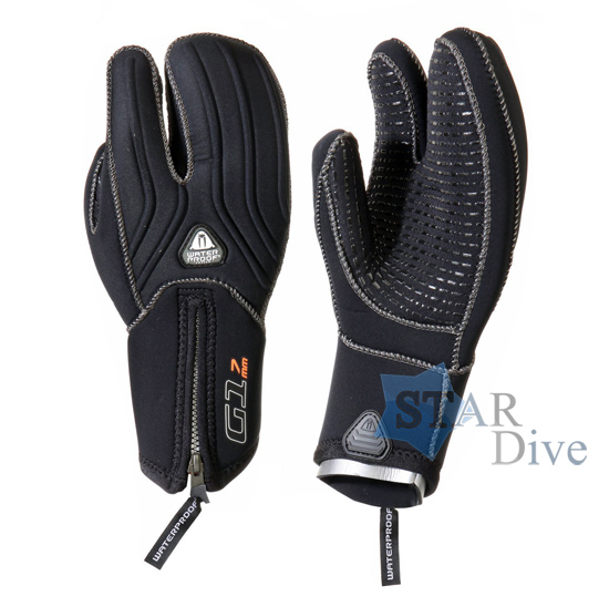 Трёхпалые перчатки для дайвинга Waterproof G1 7 мм