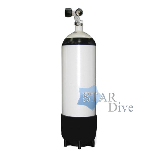 Баллон стальной для дайвинга Aqua Lung 18 литров (комплект)