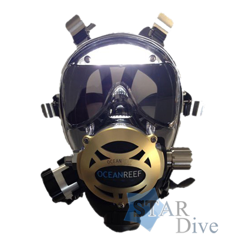 Полнолицевая маска Ocean Reef Predator Visor Lights