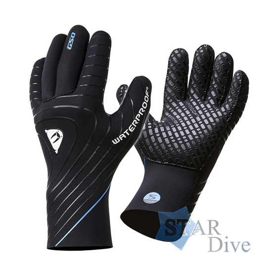 Неопреновые перчатки для дайвинга Waterproof G50 5 мм