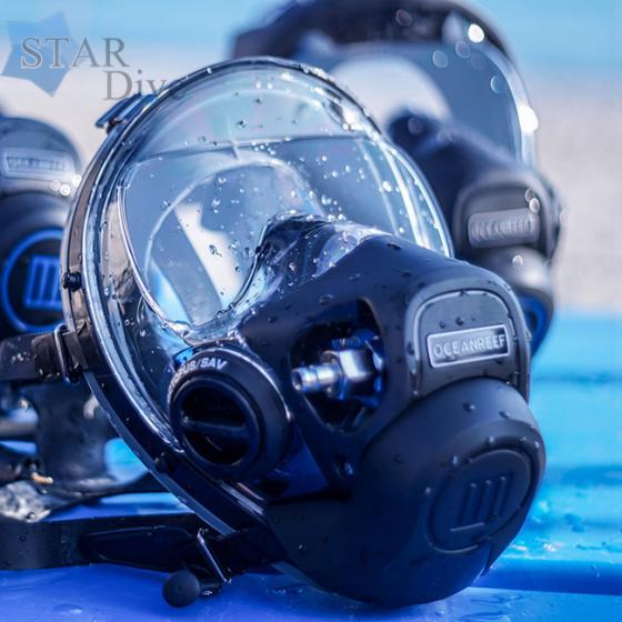 Полнолицевая маска для дайвинга Ocean Reef Neptune III Basic